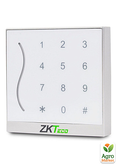 Кодовая клавиатура ZKTeco ProID30WE влагозащищена со считывателем EM-Marine1