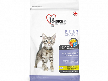 1st Choice Kitten Сухий корм для кошенят з куркою 2.72 кг (2900360)