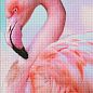 Алмазная мозаика - Розовый фламинго Идейка AMO7470