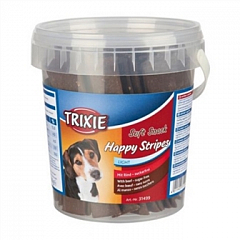 Ласощі 31499 Тріксі Ласощі для собак Happy Stripes Відро пластик 500 г (3149900)1