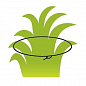 Кільце обтискне для рослин ТМ "ORANGERIE" тип R (зелений колір, кільце 400 мм, діаметр дроту 3 мм)