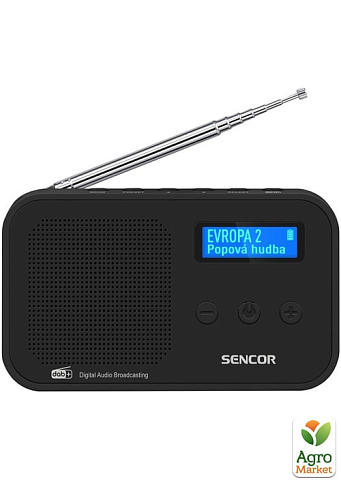 Портативный радиоприёмник SENCOR SRD 7200 Черный