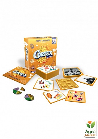 Настільна гра - CORTEX CHALLENGE НАВКОЛО СВІТУ (90 карток, 24 фішки) - фото 2