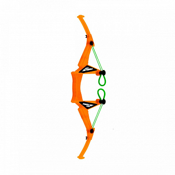 Игрушечный лук с мишенью серии "Air Storm" - BULLZ EYE (оранжевый, 3 стрелы, мишень) - фото 2
