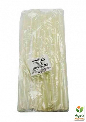 Стержни клеевые 15шт пачка (цена за пачку) Lemanso 8x200мм белые LTL14008 (140008)