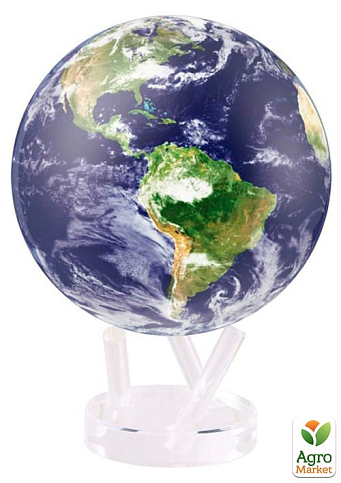 Гіро-глобус Solar Globe Mova Земля у хмарах 15,3 см (MG-6-STE-C)