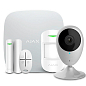 Комплект беспроводной сигнализации Ajax StarterKit white + Wi-Fi камера 2MP-H