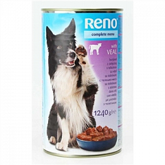Корм консервированный РЕНО Консервы для собак Телятина 1.24 кг (1343390)2