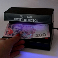 Детектор валют Money Detector портативный ультрафиолетовый 118АВ SKL11-1394941