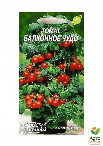 Томат "Балконное чудо" ТМ "Семена Украины" 0.1г