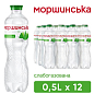 Мінеральна вода Моршинська слабогазована 0,5л (упаковка 12 шт)