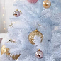 Новогодняя елка искусственная "Сказка Белая" высота 150см (мягкая и пушистая) Праздничная красавица! купить
