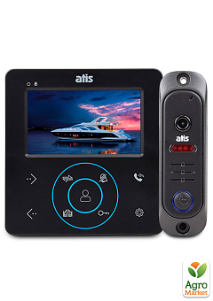 Комплект відеодомофона Atis AD-480MB Kit box2