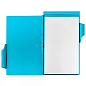 Карманный блокнот с ручкой Troika Glitz Bright Blue (FN1625) купить
