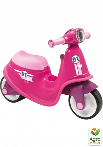 Скутер рожевий, 18 міс. Smoby Toys