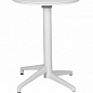 Стол с откидной столешницей Tilia Moon d60 см белая слоновая кость (10016)
