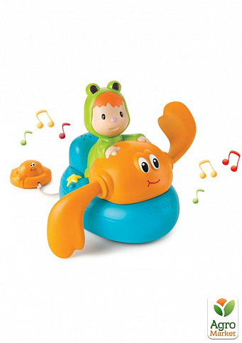 Игрушка для ванной Cotoons "Краб" со звуковым эффектом, 12мес.+ Smoby Toys