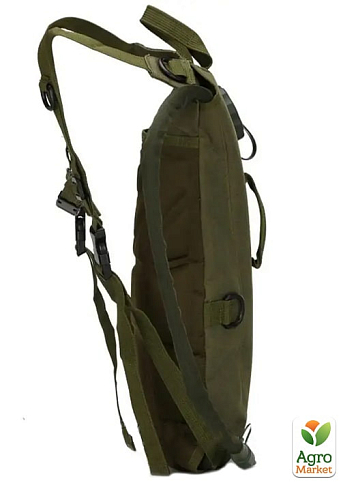 Гидратор Тактический Рюкзак с питьевой системой  3л, олива (46*17*7)  - фото 4