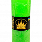 Свічка "Рустик" циліндр (діаметр 7 см * 70 годин) зелена