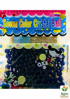 Гидрогель синий декоративный "Seven Color Crystal Boll"2