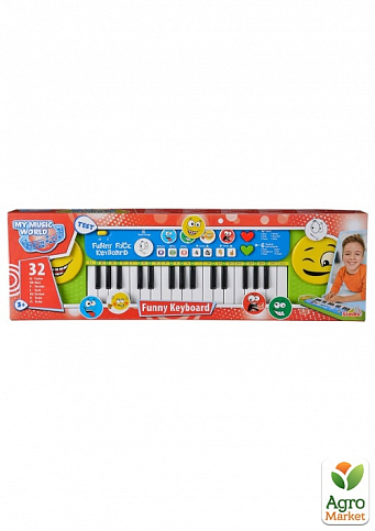 Музичний інструмент "Клавішні. Веселі мелодії", 32 клавіші, 8 мелодій, 6 ритмів, 4 кумедні звуки Simba Toys - фото 2