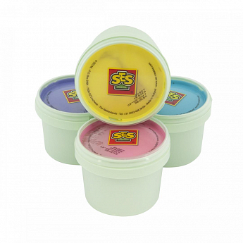 Пальчикові фарби серії "Еко" - ЮНІ ХУДОЖНИЦІ (4 кольори, у пластикових баночках) - фото 2