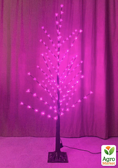 Светодиодная декорация Дерево Гирлянда , 144 LED розовая сакура , 1.5 м 2