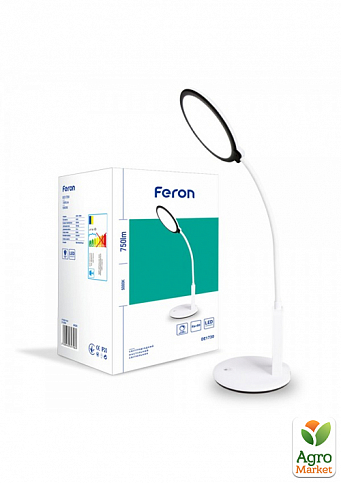 Настольный светодиодный светильник Feron DE1730 (40069)
