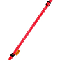 Ошейник "Dog Extremе" из нейлона регулируемый (ширина 10мм, длина 20-30см) красный (42843) цена