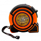 Рулетка LEMANSO 5м x 19мм LTL70016 оранжево-чёрная (106012)