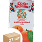 Апельсиновый нектар ТМ "Соки Украины" 200мл упаковка 27 шт