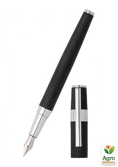 Пір`яна ручка HUGO BOSS Gear Pinstripe Black/Chrome (HSV2852A)1