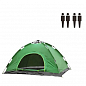 Палатка автомат четырехместная зеленая SKL11-239420 купить