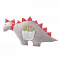 Подушка-игрушка  Динозавр ТM PAPAELLA 43х95 см горошек красный/серый 08-73541*002