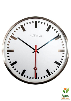 Настенные часы "Super Station Stripe" Ø55 см (3127st)1