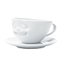 Чашка з блюдцем для кави Tassen "Сміхотерапія", (200 мл), порцеляна (TASS14701/TA) купить