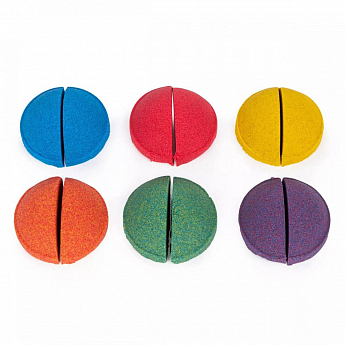 Набір піску для дитячої творчості - KINETIC SAND ВЕСЕЛКОВИЙ МІКС (3 кольори, 383 g, аксес.) - фото 4