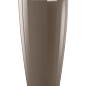 Розумний вазон з автополивом Lechuzа Rondo Premium 40, сіро-коричневий (15744)