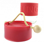 Кружка зі скла із силіконовою кришкою Sweet Feeling червона SKL11-203695 цена