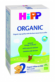 Молочная смесь Hipp Organic 2, 300г1