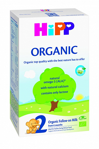 Молочна суміш Hipp Organic 2, 300г