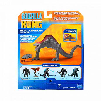 Фігурка GODZILLA VS. KONG – Черепозавр (15 см) з аксесуарів. - фото 3