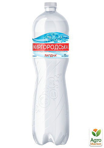 Мінеральна вода Миргородська негазована 1,5л (упаковка 6 шт) - фото 4