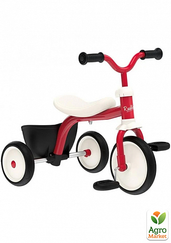 Дитячий металевий велосипед «Роккі» з багажником, 58 х 41 х 50,5 см, 2 + Smoby Toys