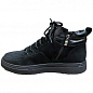 Мужские ботинки зимние замшевые Faber DSO160511\1 45 30см Черные цена