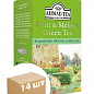 Чай зелений (з м'ятою та мелісою) Ahmad 75г упаковка 14шт