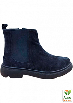 Женские ботинки зимние замшевые Amir DSO2155 39 25см Черные1