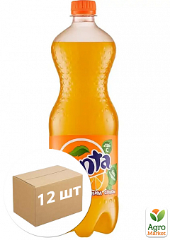 Газированный напиток (ПЭТ) ТМ "Fanta" Orange 0,5л упаковка 12шт2