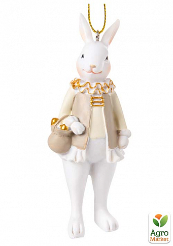 Фігурка Декоративна "Кролик З Кошиком" 10См (192-255)