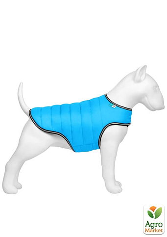 Куртка-накидка для собак AiryVest, XL, B 68-80 см, З 42-52 см блакитний (15452)
